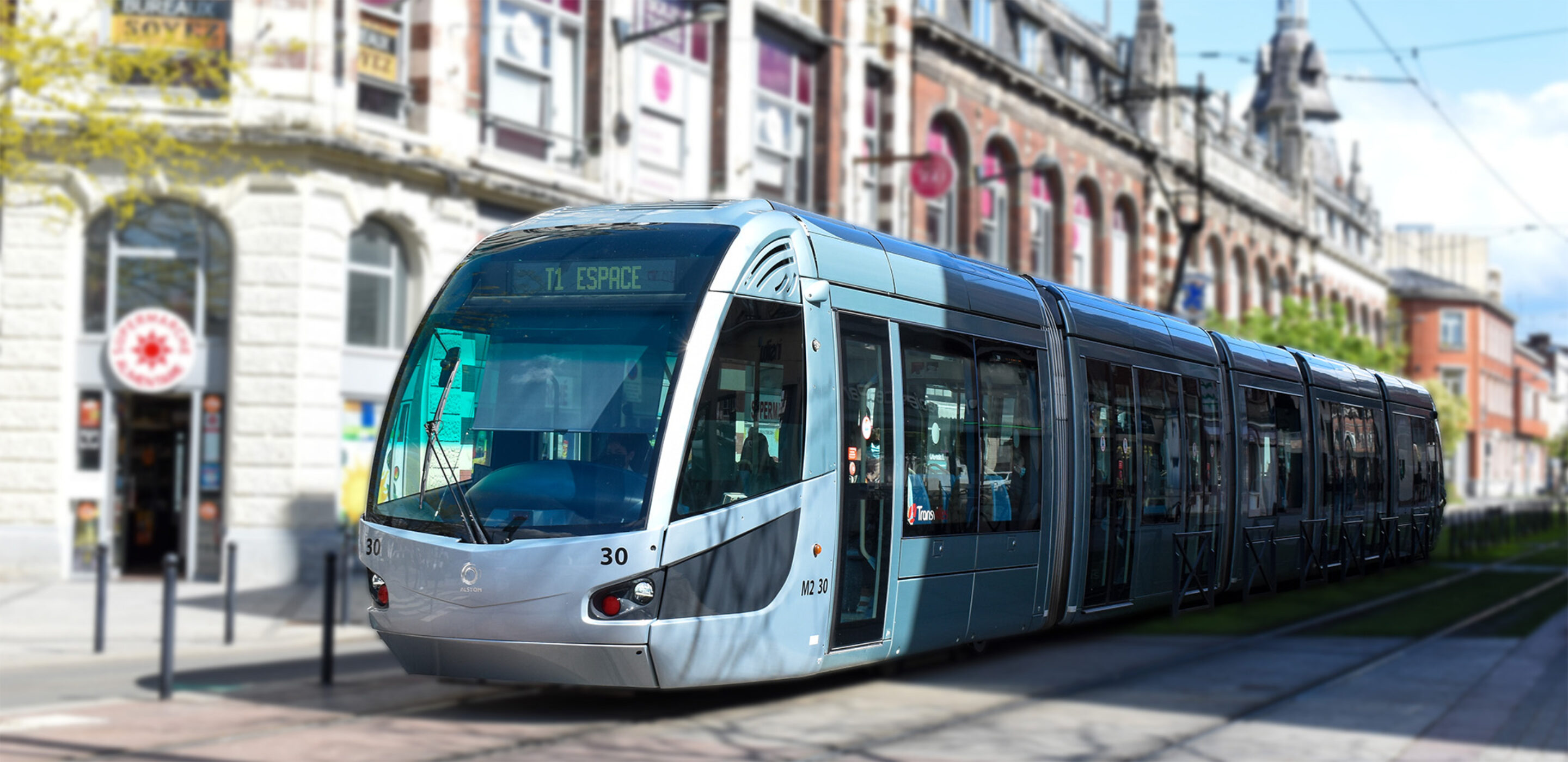Tram à Valenciennes